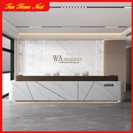 Reception Counter Table Reception Desk front desk counter receptionist table front desk counter Cash