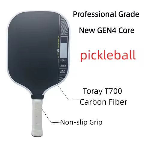JOOLA Co-branded Pickleball Paddle with GEN4 Core & T700 Carbon Fiber Surface