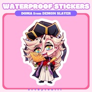 DOMA from Demon Slayer Waterproof Laptop and Tumbler Sticker
