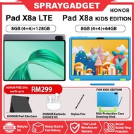 HONOR Pad X8a LTE / Pad X8a Kids Edition🎁1 Year HONOR Malaysia Warranty