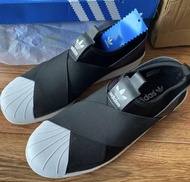 🌈全新有盒Adidas Originals Superstar Slip-on 低幫 板鞋 男女同款 黑白色