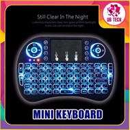 I8 2.4GHz Backlight Wireless Mini Keyboard with Touchpad