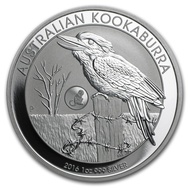 2016 Perth Mint Australia Kookaburra Monkey Privy 1 oz .999 Silver Coin BU 1oz