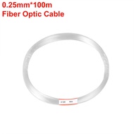 0.25MM 50M 100M End Glow Fiber Optic Light PMMA Plastic Cable