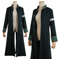 HOLOUN Tokyo Revengers อะนิเมะเครื่องแต่งกายคอสเพลย์ Bonten Rindo Haitani สีเขียวสูท5ชิ้นชุดลำลองทุก