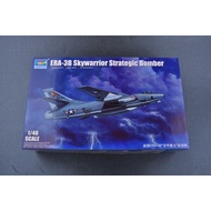 Trumpeter 1/48 02873 ERA-3B Skywarrior Strategic Bomber model kit.