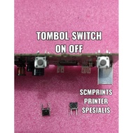 tombol on off / switch tinta printer l110 l300 l310 epson