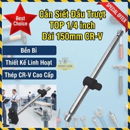 [Genuine] Sliding Head Tightening Rod (Scissors) TOP 1/4" 150mm Long Durable CR-V Steel For Repair