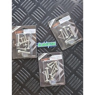 🔥Xmax250 SKRU FILTER Standard Yamah@ XMAX Satu Set 8pcs– HENG Screw CNC Stainless Steel xmax250 xmax