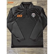American Men's Basketball Durant 3V3 Half Zipper Quick-Drying Loose Dream Team Training Fitness Runn