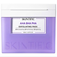 SKINTIFIC AHA BHA PHA EXFOLIATING PADS