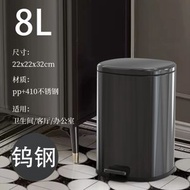 不銹鋼垃圾桶 緩降靜音垃圾桶 廚房垃圾桶 腳踏式帶蓋垃圾桶 客廳垃圾筒 大號垃圾桶