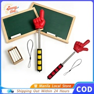 Telescopic Hand Pointer Finger Stick Finger Reading Stick Teaching Pointer Stick Whiteboard Pointer