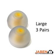 Acoustune AET16 Silicone Replacement Eartips for Thin Nozzle IEM Shure Westone Etymotic [Jaben]