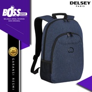 Tas Backpack/Ransel DELSEY Esplanade Laptop 13 Inch Casual Original