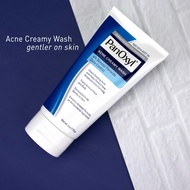 PanOxyl Antimicrobial Acne Creamy Wash 4% Benzoyl Peroxide 6 Ounce & PanOxyl PM Overnight Spot Patch