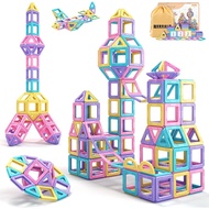 Toddler Girl Toys, Magnetic Tiles Basic Set, Birthday Gifts Ideas