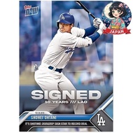 Topps now Shohei Ohtani #OS21 Showtime! Ohtani transfers to the Dodgers in 2023 Shipped from Japan