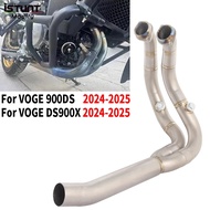 Slip On For VOGE 900DS 900 DS DS900X DS900 X 2024 2025 Motorcycle Exhaust System Escape Moto Titaniu
