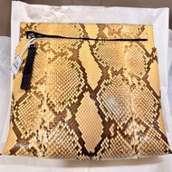 LOEWE 手拿包 T Pouch全蟒蛇皮/珍稀材質