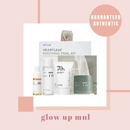 Anua Heartleaf Soothing Trial Kit (Toner / Toner Pad / Ampoule / Daily Lotion)