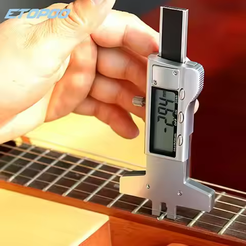 Digital Display Guitar String Spacing Ruler Classical Guitar Making Instrument String Height Measure