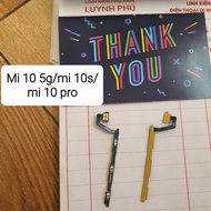 Mi 10 5g/mi 10s/mi 10 pro volume power cable