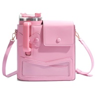 Stanley Bag Stanley Cup Purse Stanley Cup Holder Outdoor Crossbody Water Bottle Bag with Strap, for 