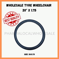 WHEELCHAIR TYRE (20 X 1.75" INCH ) - 1PCS- READYSTOCK MALAYSIA