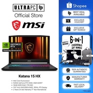 MSI Katana 15 HX Gaming Laptop — RTX5050 - 15.6" QHD IPS 165Hz - Intel Core i9 - 16GB RAM - 1TB SSD