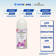 Lăn Khử Mùi Hương Nước Hoa Enchanteur Sensation 50ml - 1012073