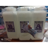 R4. RESIN EPOXY HARD TYPE 1500G-6000G A: RESIN B:HARDENER RATIO 2:1 CURE 8 HOURS