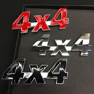 Premium Quality 4x4 4WD Car Emblem Sticker