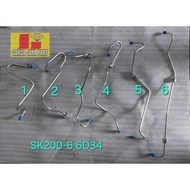 KOBELCO SK200-6 6D34 DIESEL PIPE NOZZLE SET ENGINE quality