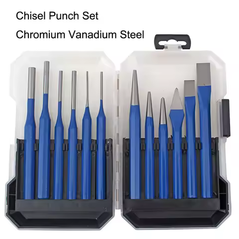 12pcs/Set 3-8mm Center Positioning Punch Alloy Chisel Punch Set Punch Pin Chisel Rivet Screw Mark Ho
