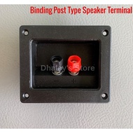 ♞1pc Speaker Terminal Rectangle 90mm frame 70mm cutout hole / Baffle Speaker Terminal