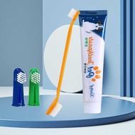 Pet Toothpaste Set Pet Tooth Cleaning Dog Toothbrush Pet Toothpaste
