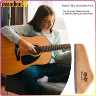 [paradise1.sg] Guitar Fret File Guitar Fret Crowning File Hardwood & Carbon Steel Sanding Fret Level
