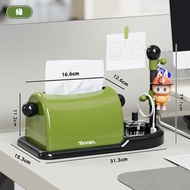 Storage Storage Box Workplace Tissue Pump Desktop Tissue Box Office Tissue Box Creative Capacity Mul