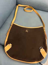 Burberry Blue Label 經典馬蹄型斜背包  罕見