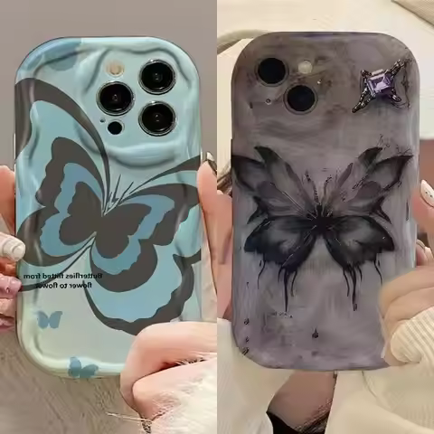 Art Butterfly Case for OPPO Realme C67 C55 C35 C12 C15 C25 C21Y C25Y C31 C33 C20 C11 C21 C30 C25S C2