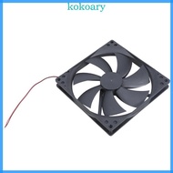 KOK 12V 18025 Server Cooling Fan 80CFM Airflow For PC Case Greenhouse And Pet Enclosure