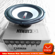 SPEAKER SUBWOOFER 12 INCH speaker subwoofer double coil CARMAN CM-1278. / speaker mobil