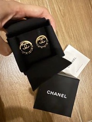 [NEW] Chanel Earrings 皮穿鏈耳環