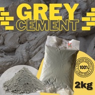 Grey Cement 2kg (Repacking) Cement Plaster Wall Plaster Cement
