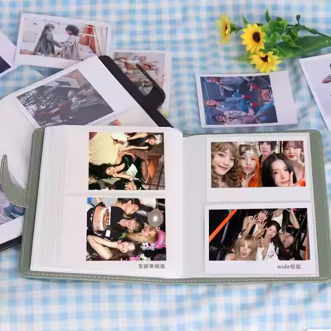For Fujifilm Instax Wide 400/300/210 Wide Printer Instax Camera Picture Album 5 Inch-Photo Storage A