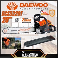 Daewoo DCS5220T 20” Chainsaw 52CC with 20"chain - Brand From KOREA - 6 Months Local Warranty -