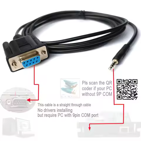 APC 940-0299/A AP9630/1 Console Cable PC Interface Cable Console Cable Schneider Network Management 