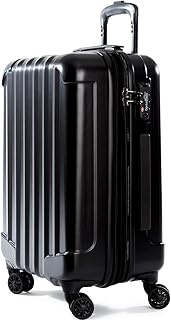 Expandable Hardside Carry On Luggage 22x14x9 Airline Approved Rolling Suitcase with Double Spinner W