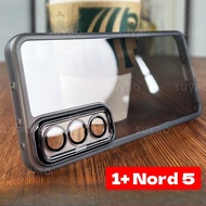 For OnePlus Nord 5 Nord5 1+ Phone Case Square Casing OnePlusNord5 1+Nord5 Thin Clear Soft Shell Shoc